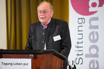 Eröffnungsrede in München - Hans Schöbel, Vorsitzender des Stiftungsra