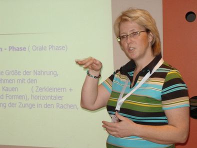 Workshopleiterin Barbara Elferich