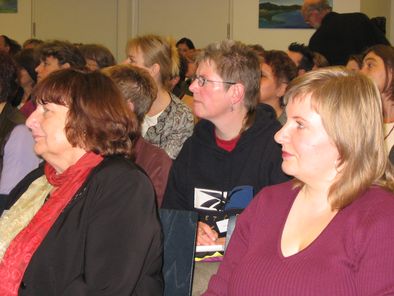 Teilnehmer im Tagungssaal