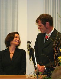 Förderpreis Leben pur 2006 - Dr. Martina Jotzko und Markus Wilken, Preisträger