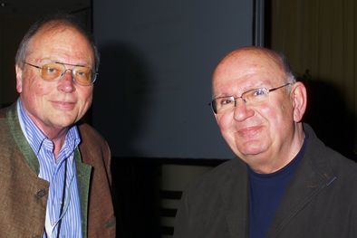 Hans Schöbel, LVKM, und Referent Dr. Dieter Fischer