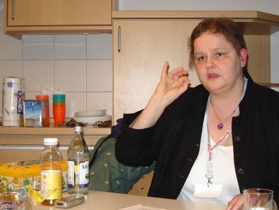Workshopleiterin Ulrike Roch